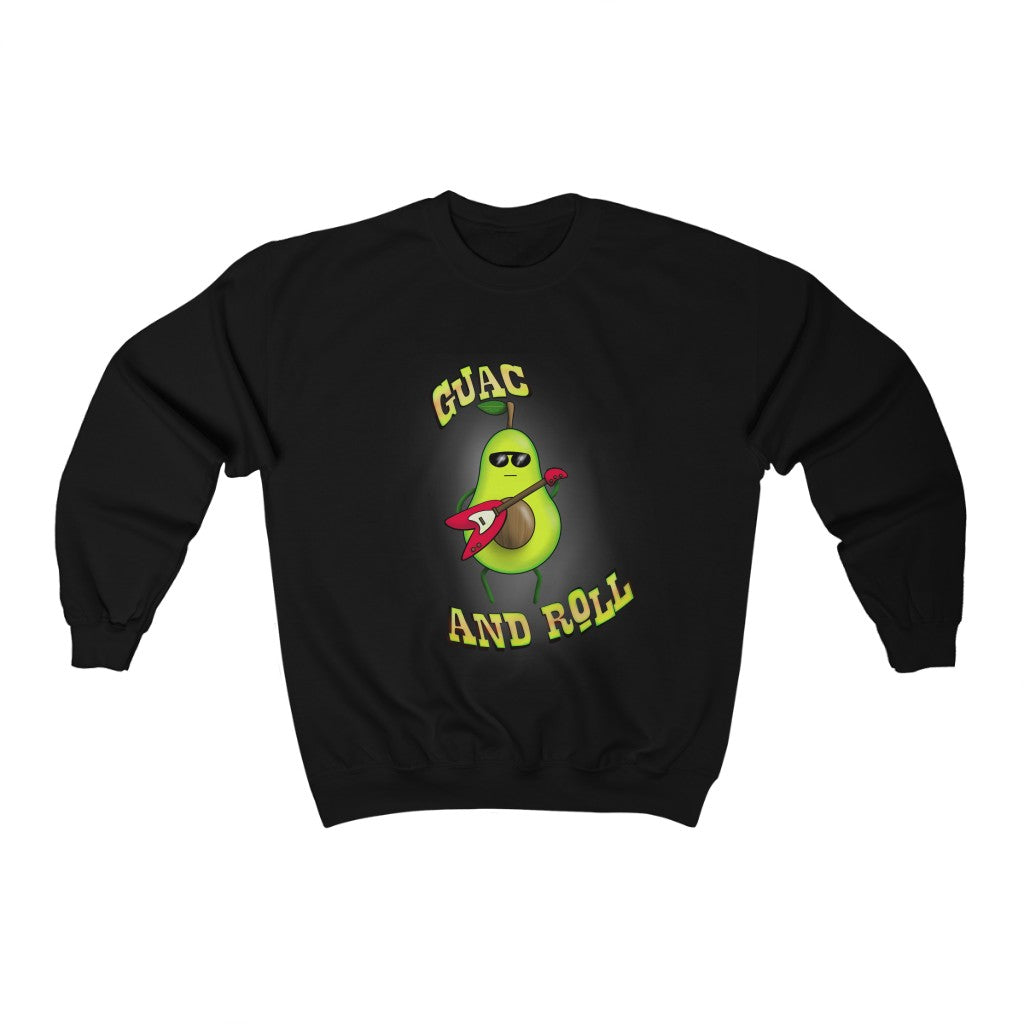 Guac and Roll! Unisex Heavy Blend Crewneck Sweatshirt