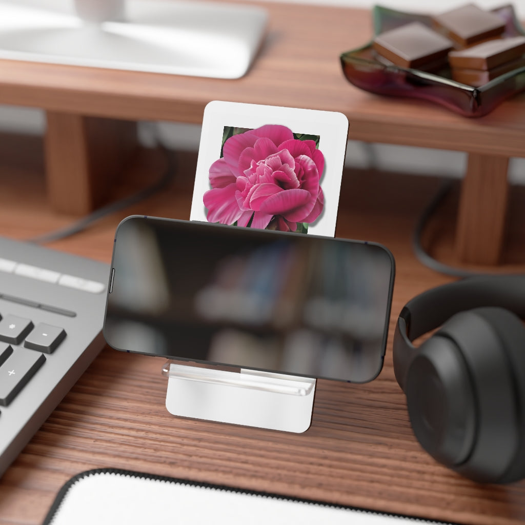 Peony flower Mobile Display Stand for Smartphones