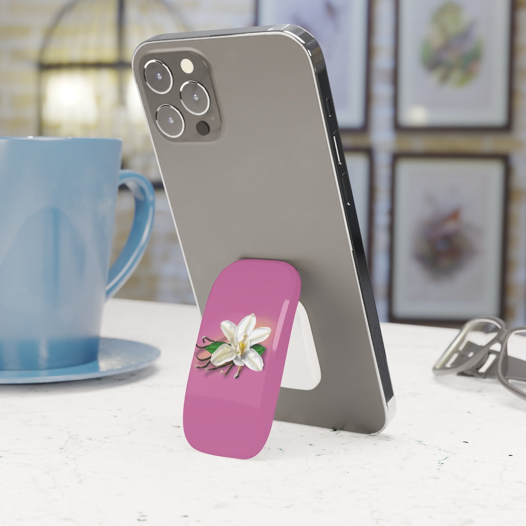 Vanilla Flower Phone Click-On Grip