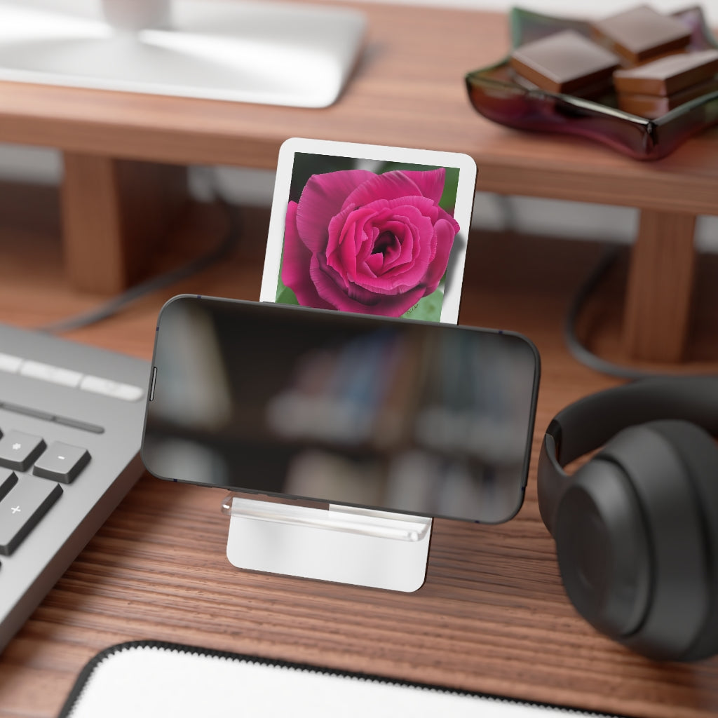 Oklahoma Rose Mobile Display Stand for Smartphones