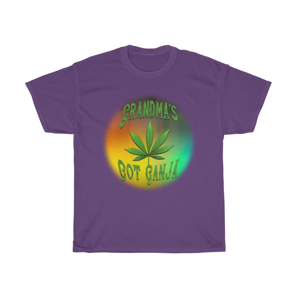 Grandma's Got Ganja - Rainbow Short sleeve tee