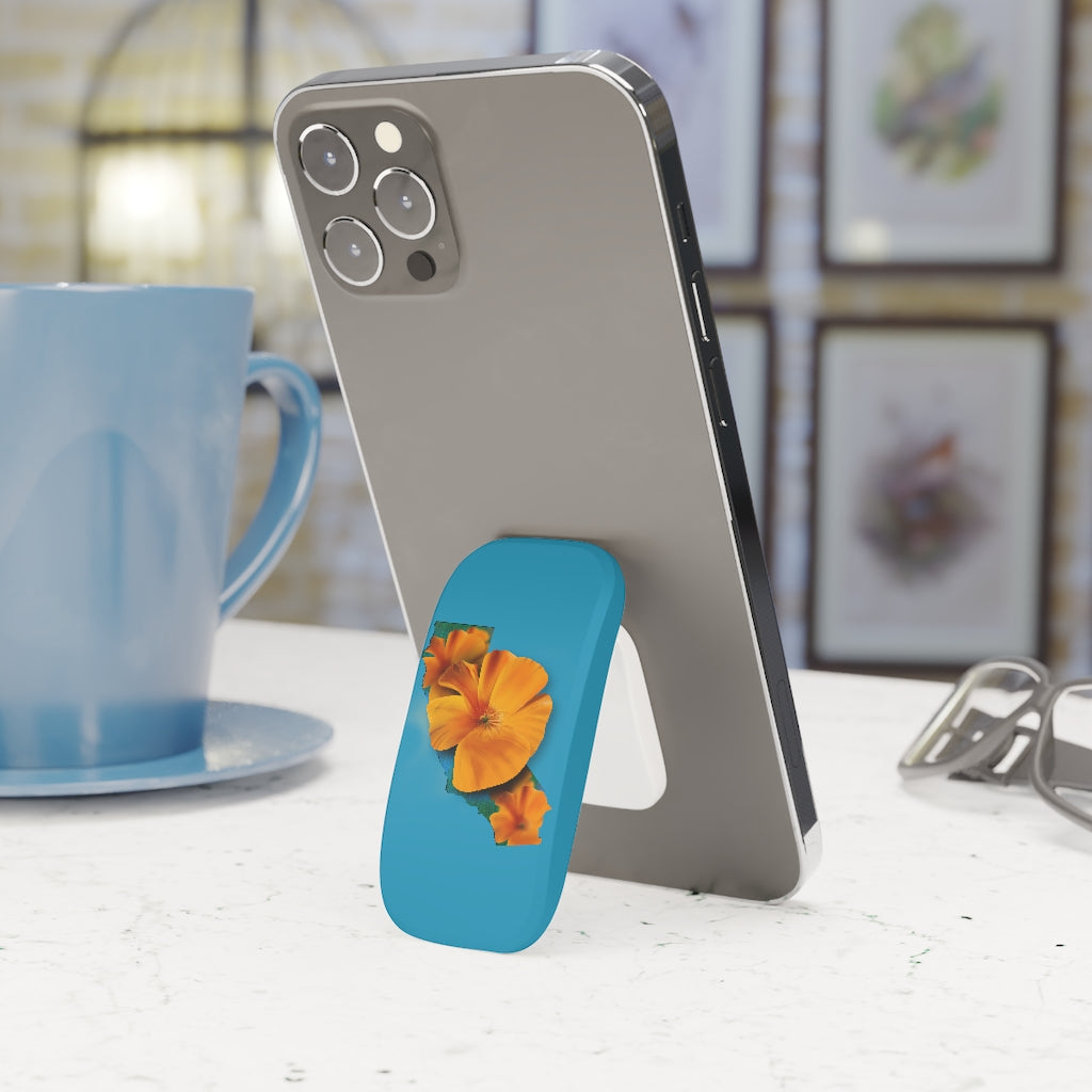 California Golden Poppy Phone Click-On Grip