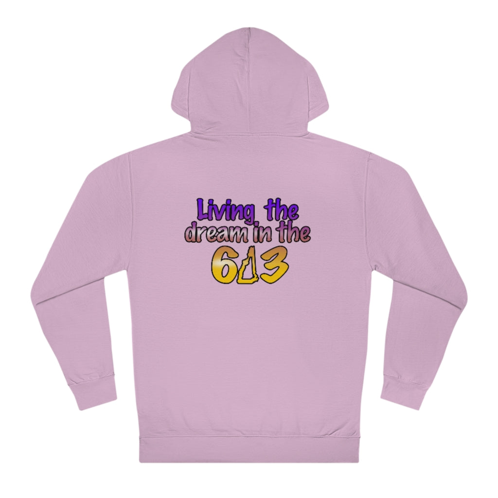 Living the Dream in the 603 Unisex Hooded Sweatshirt