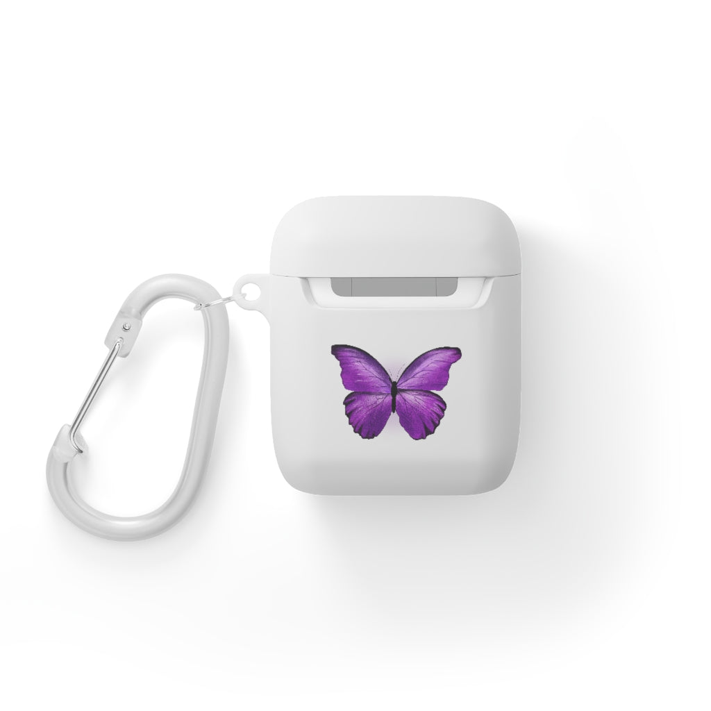 Purple Butterfly AirPods\Airpods Pro Case cover