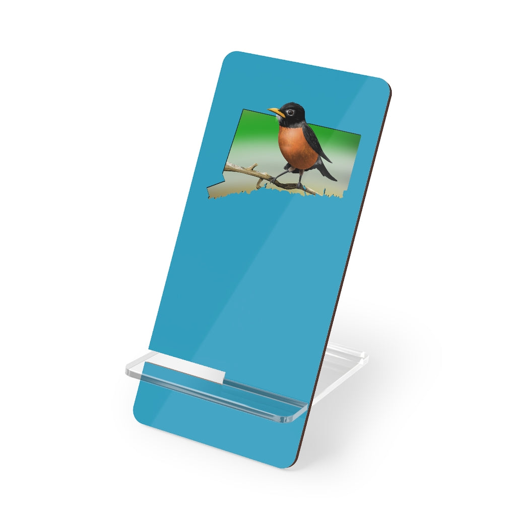 American Robin - Connecticut - Mobile Display Stand for Smartphones