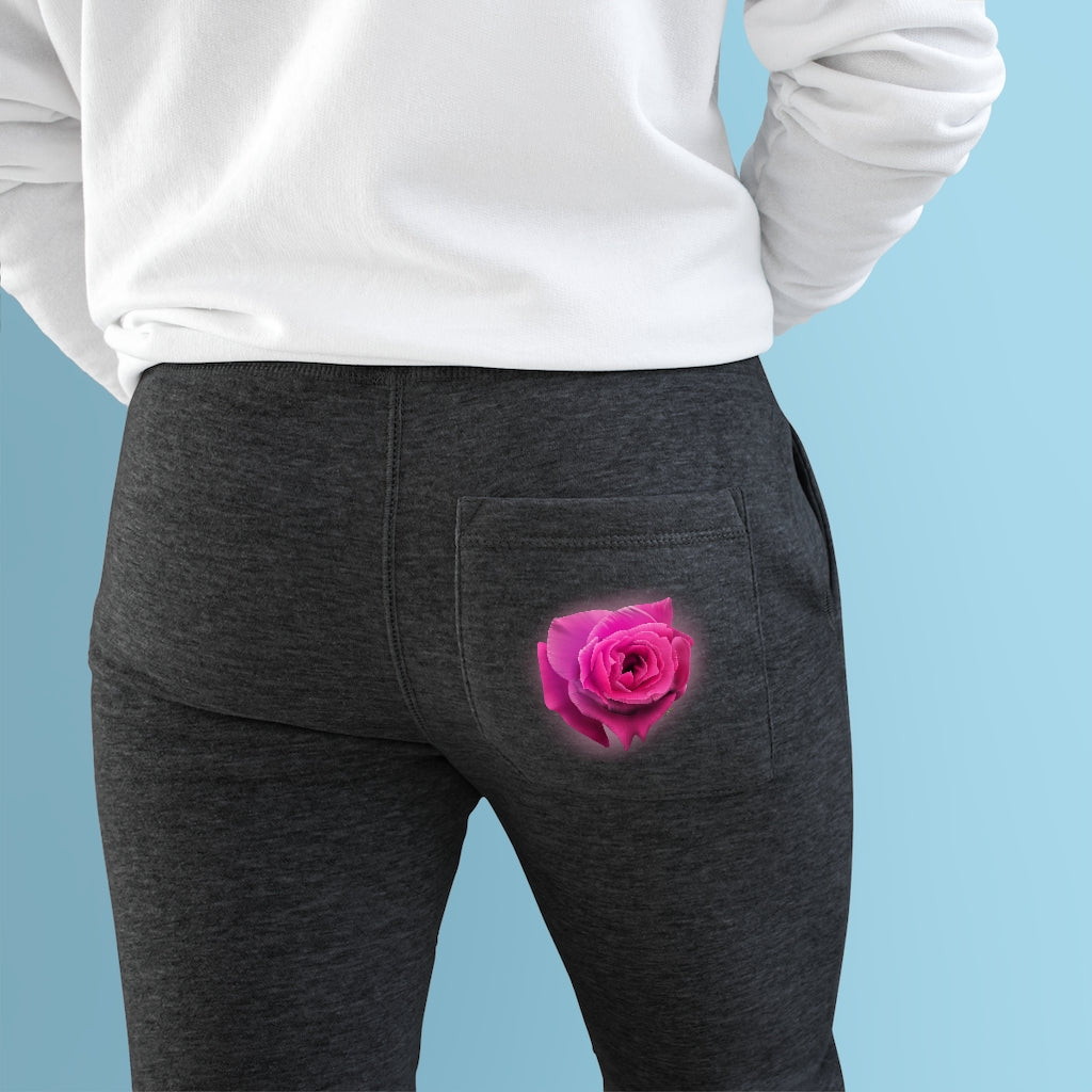 Oklahoma Rose Premium Fleece Joggers