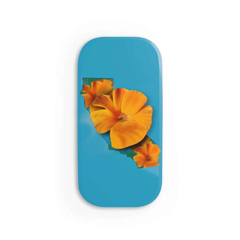 California Golden Poppy Phone Click-On Grip