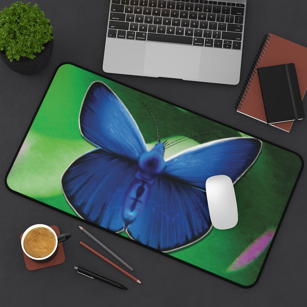 Blue Karner Desk Mat