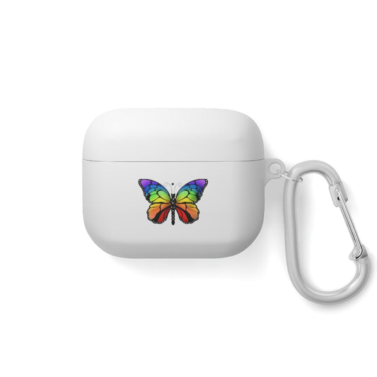Rainbow Butterfly Personalized AirPods\Airpods Pro Case cover