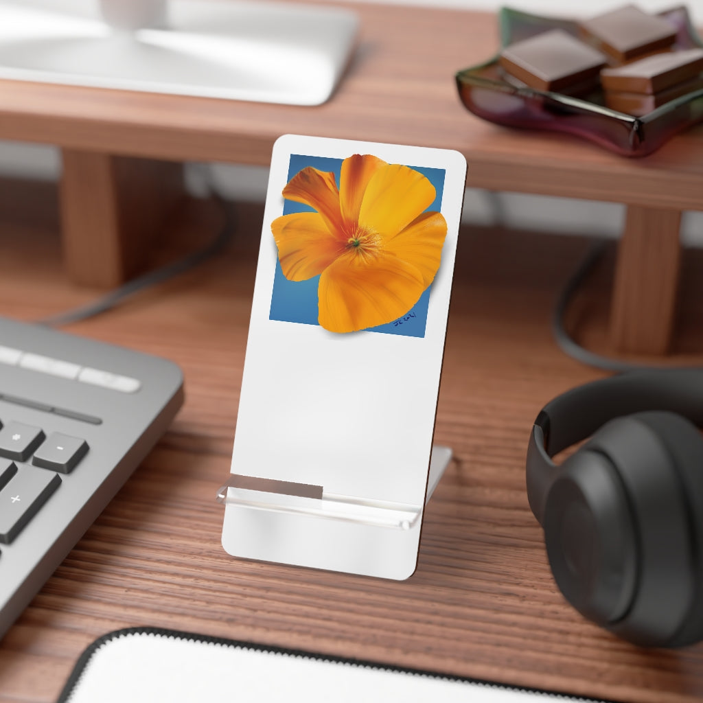 Golden Poppy Mobile Display Stand for Smartphones