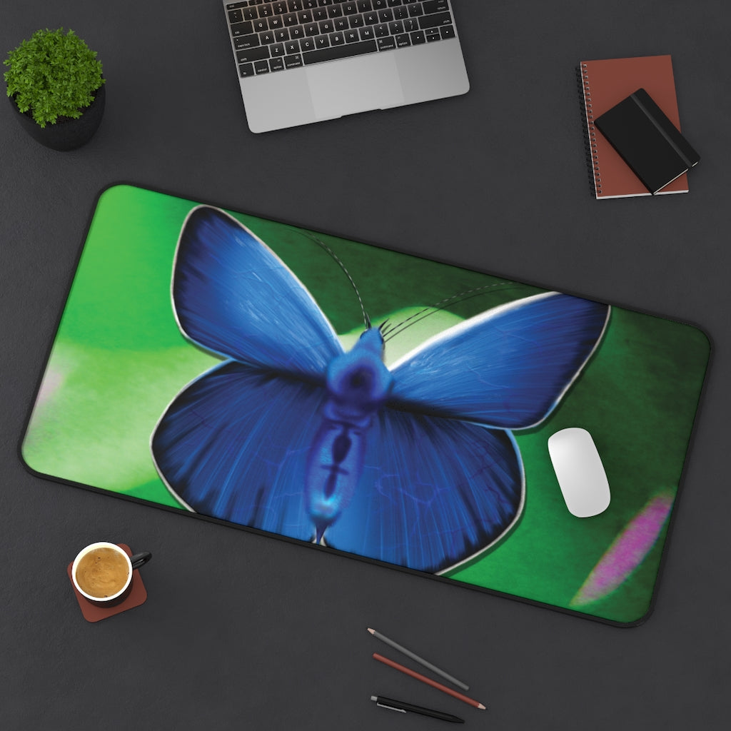 Blue Karner Desk Mat