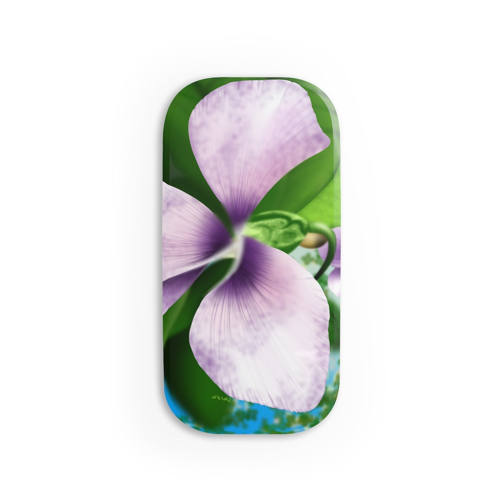 Blue violet Phone Click-On Grip