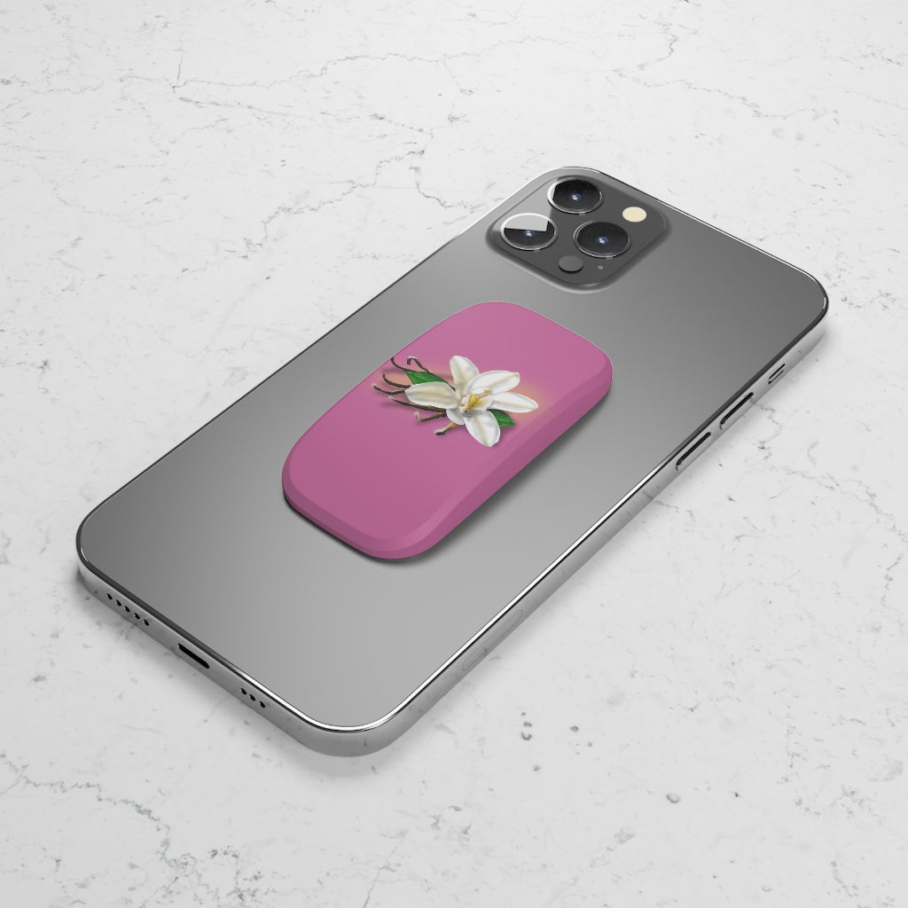 Vanilla Flower Phone Click-On Grip