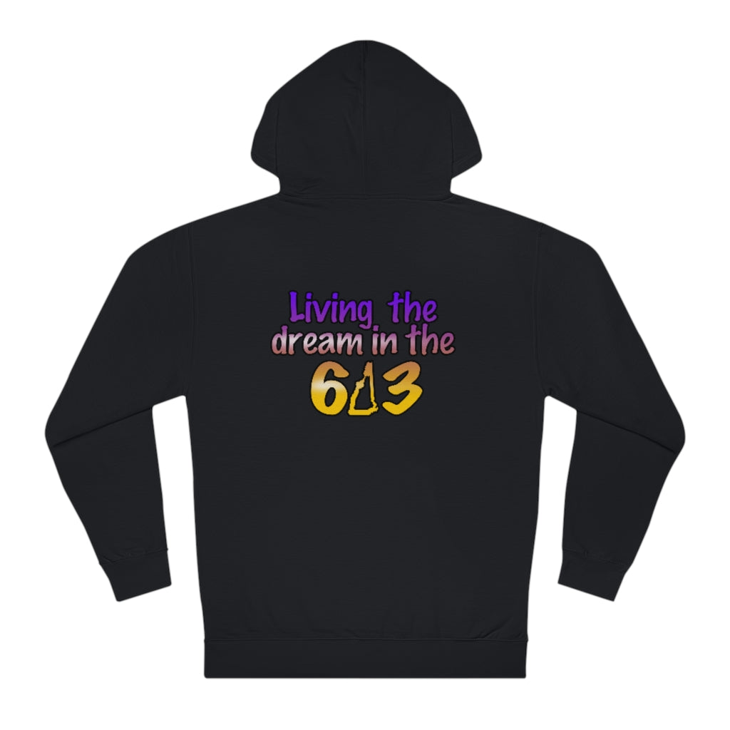 Living the Dream in the 603 Unisex Hooded Sweatshirt