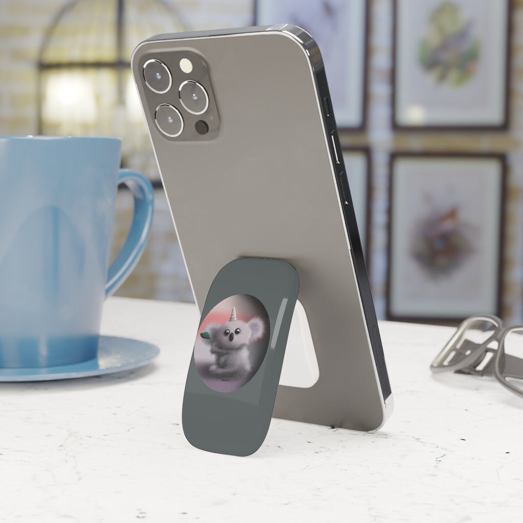 Unicorn Koala Phone Click-On Grip