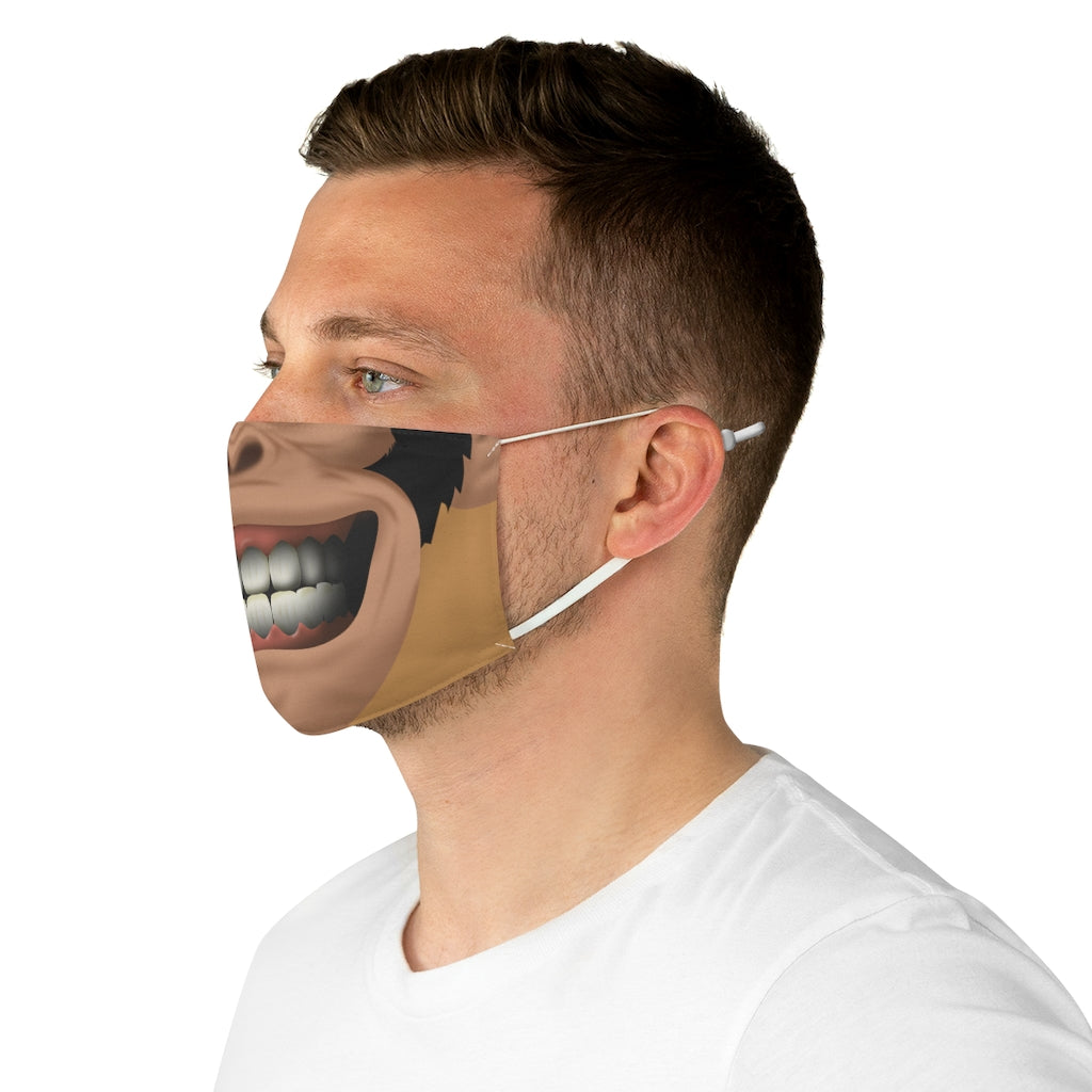 Monkey Face Fabric Face Mask