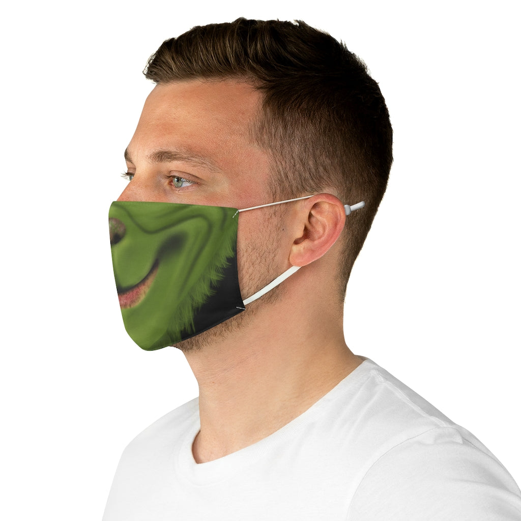 A Cruel Smile Fabric Face Mask