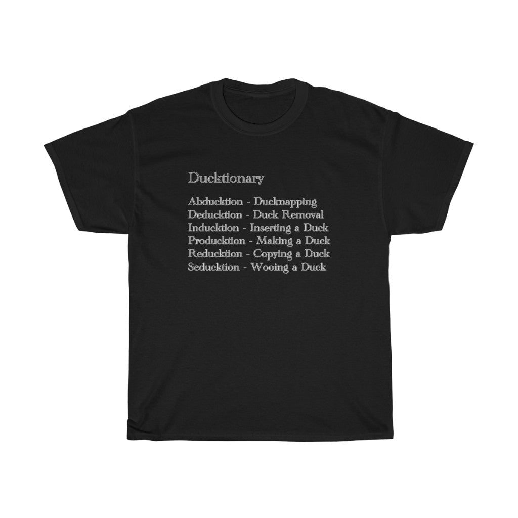 Ducktionary Unisex Heavy Cotton Tee