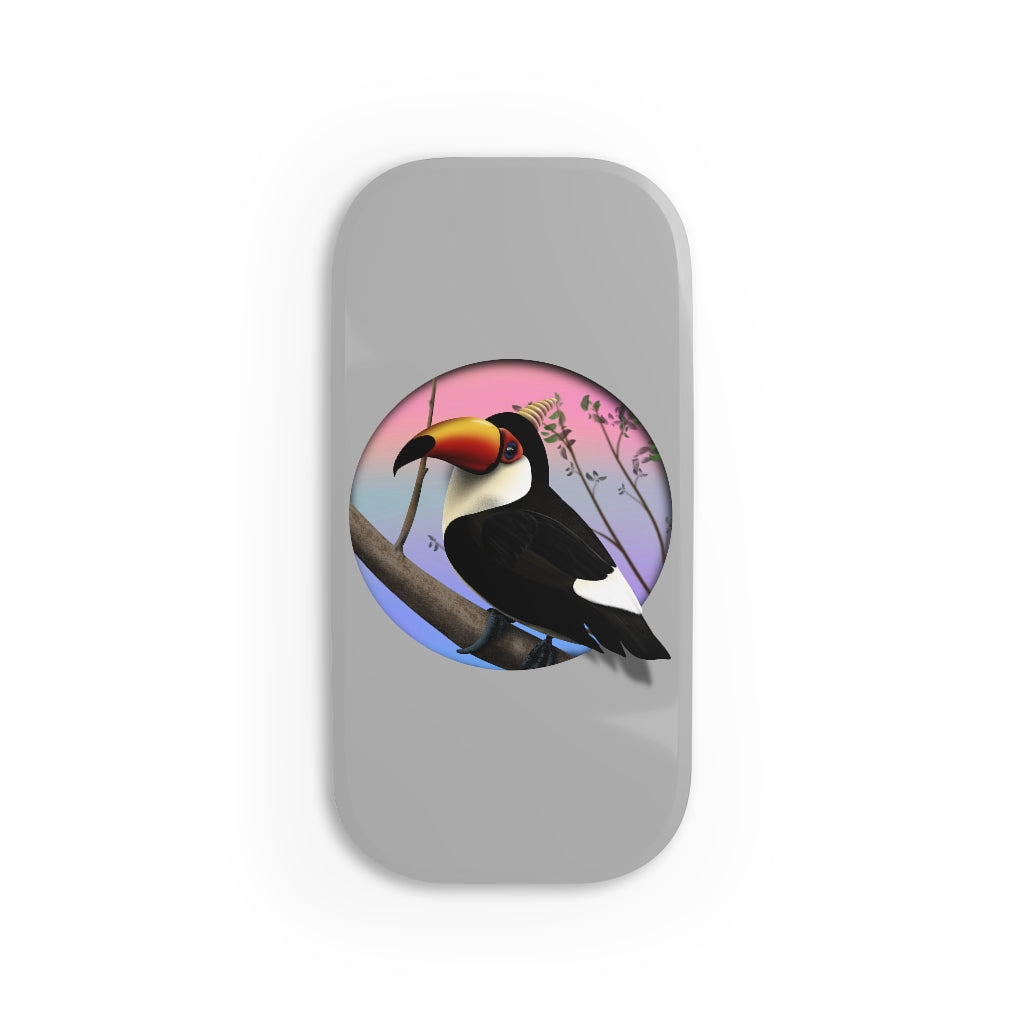 Unicorn Toucan Phone Click-On Grip