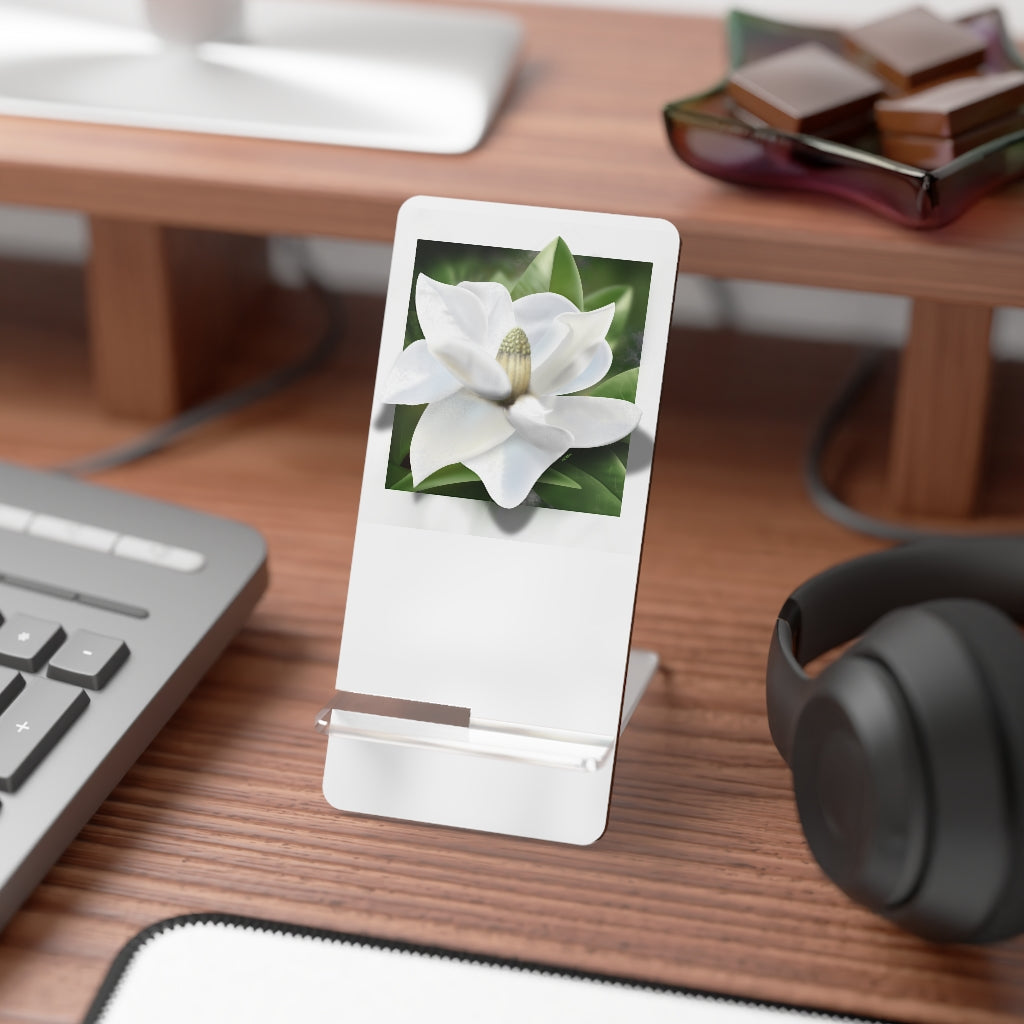 Magnolia Flower Mobile Display Stand for Smartphones