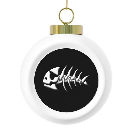 Jolly Roger Christmas Ball Ornament