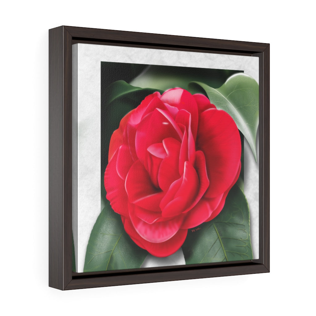 Red Camellia Canvass