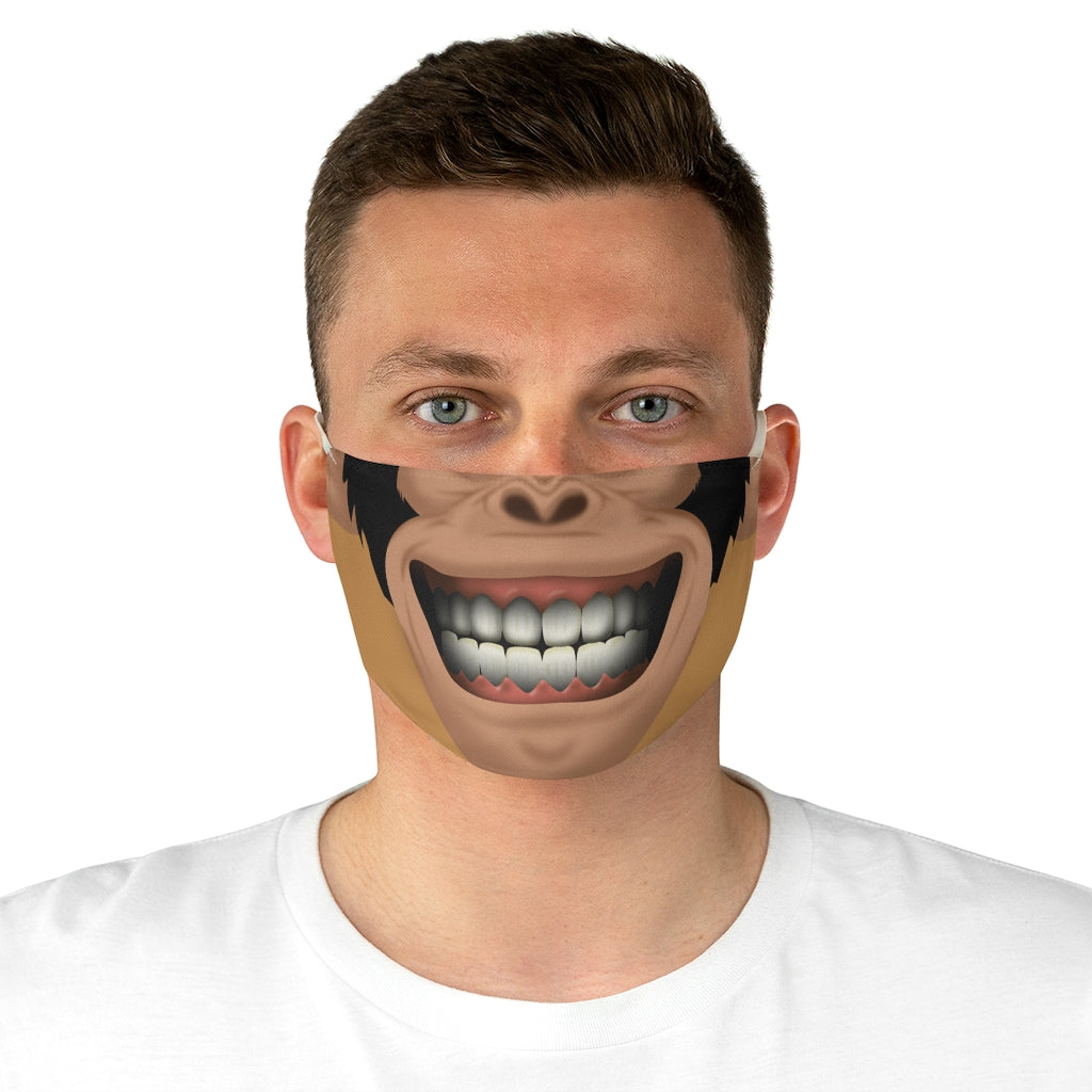 Monkey Face Fabric Face Mask