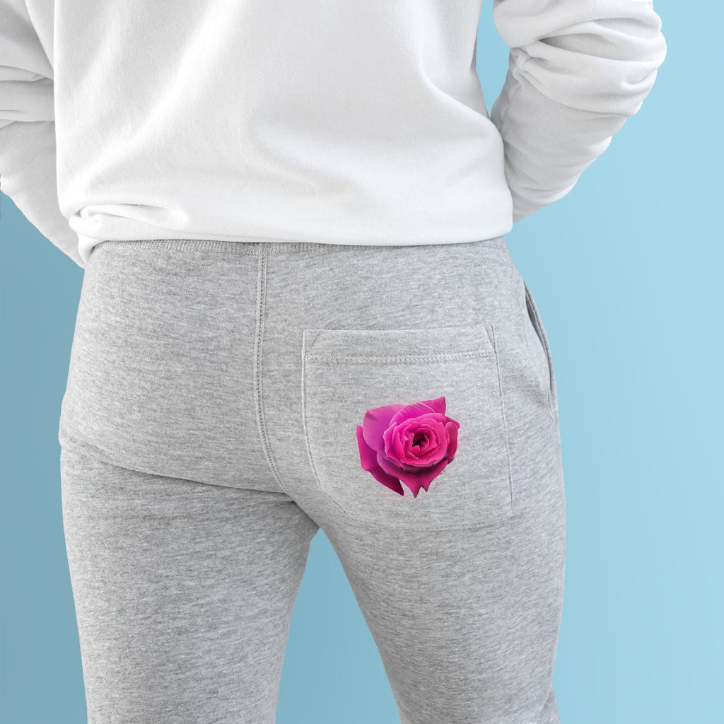 Oklahoma Rose Premium Fleece Joggers