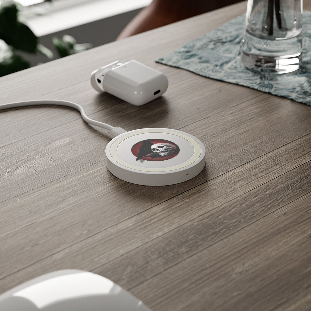 Skull and Raven Quake Wireless Charging Pad