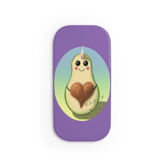 Unicorn Avocado Phone Click-On Grip