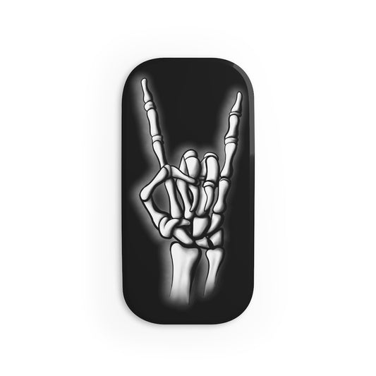 Skeletal Rocker Hand Phone Click-On Grip