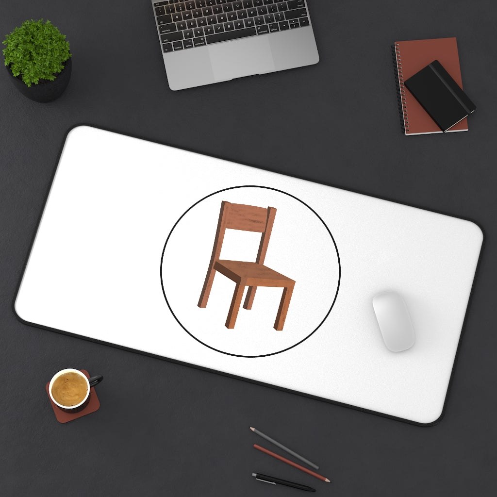 Chair Emoji Desk Mat