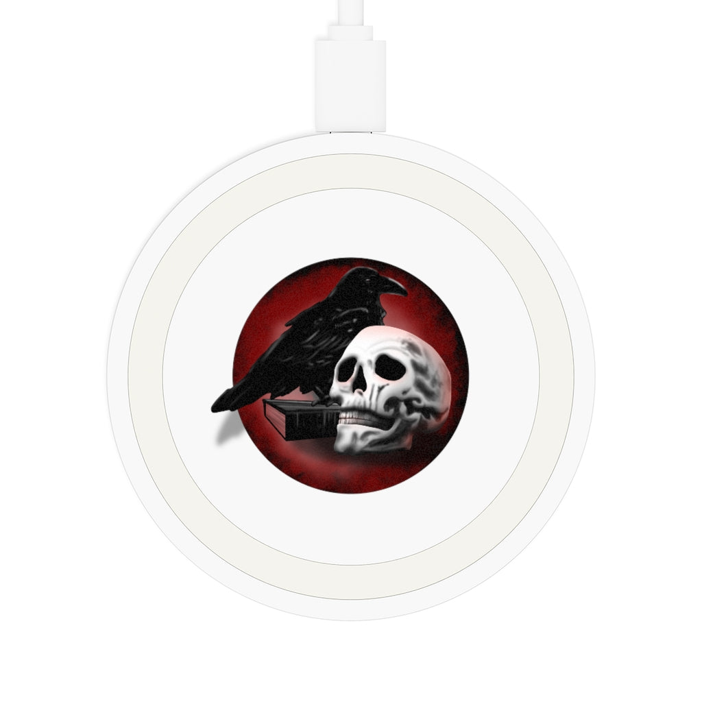 Skull and Raven Quake Wireless Charging Pad