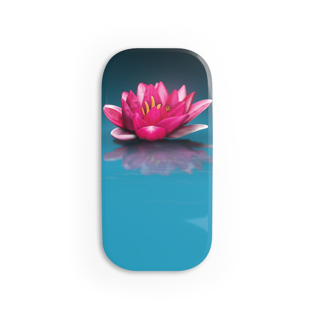 Lotus Flower Phone Click-On Grip