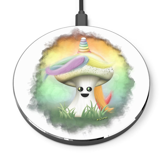 Magical Unicorn Mushroom Wireless Charger