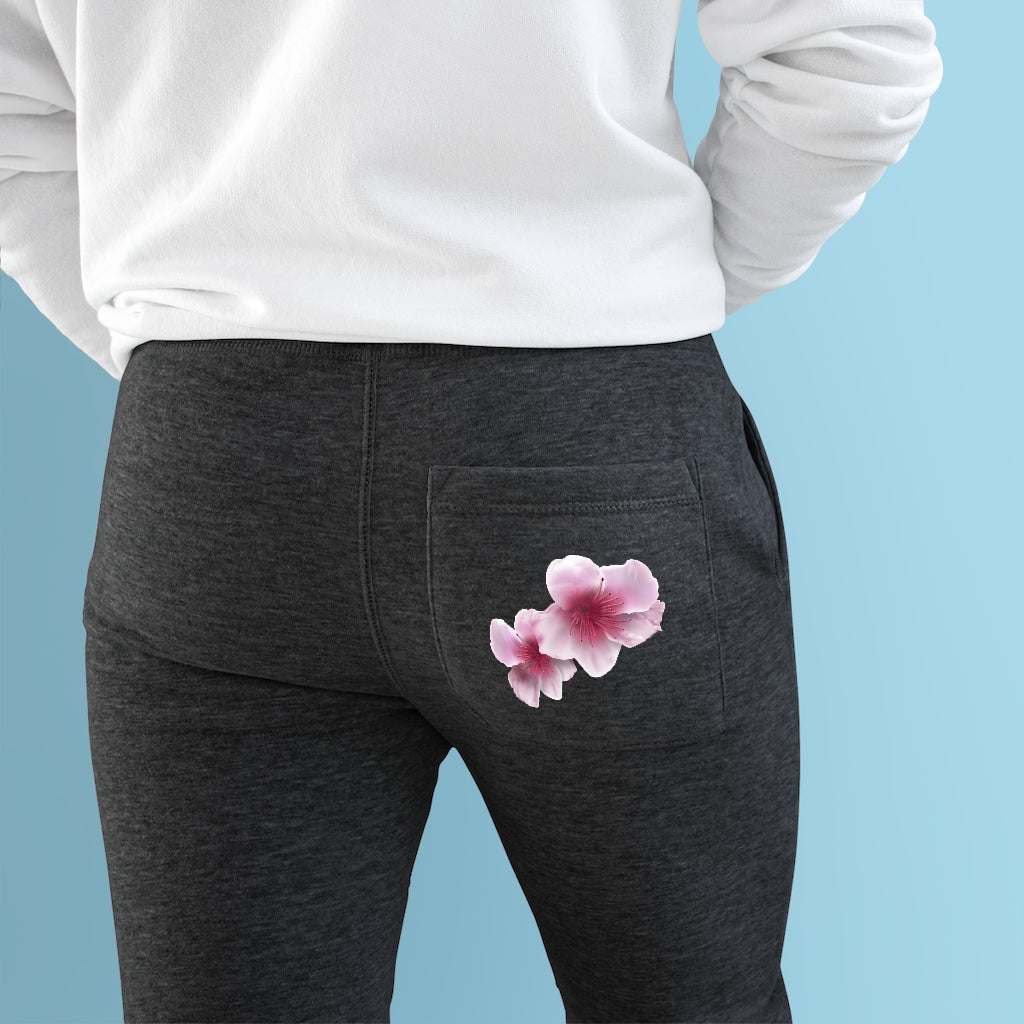 Peach Blossom Premium Fleece Joggers