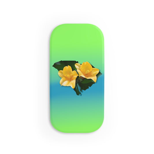 South Carolina Yellow Jessamine Phone Click-On Grip