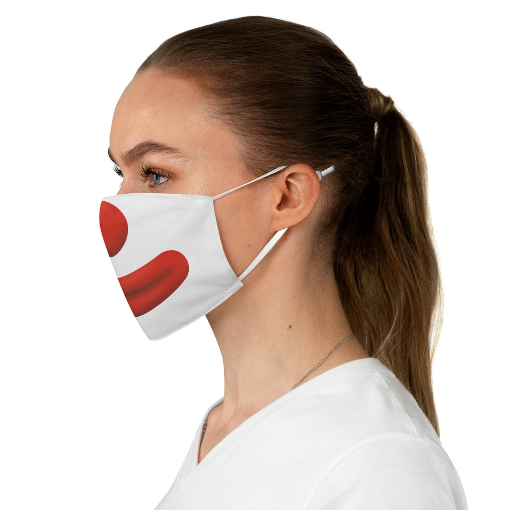 Clown Face Fabric Face Mask