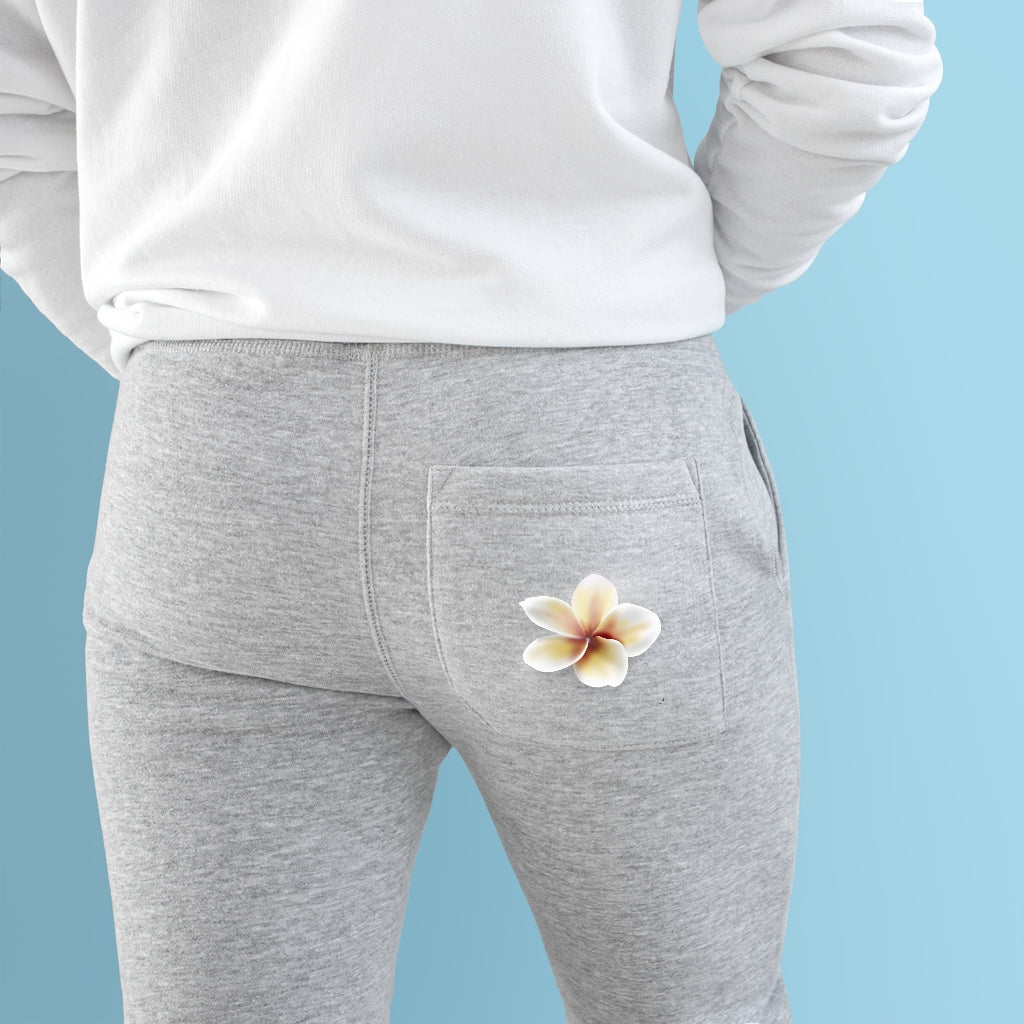 Jasmine Flower Premium Fleece Joggers