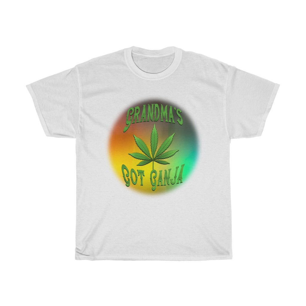 Grandma's Got Ganja - Rainbow Short sleeve tee