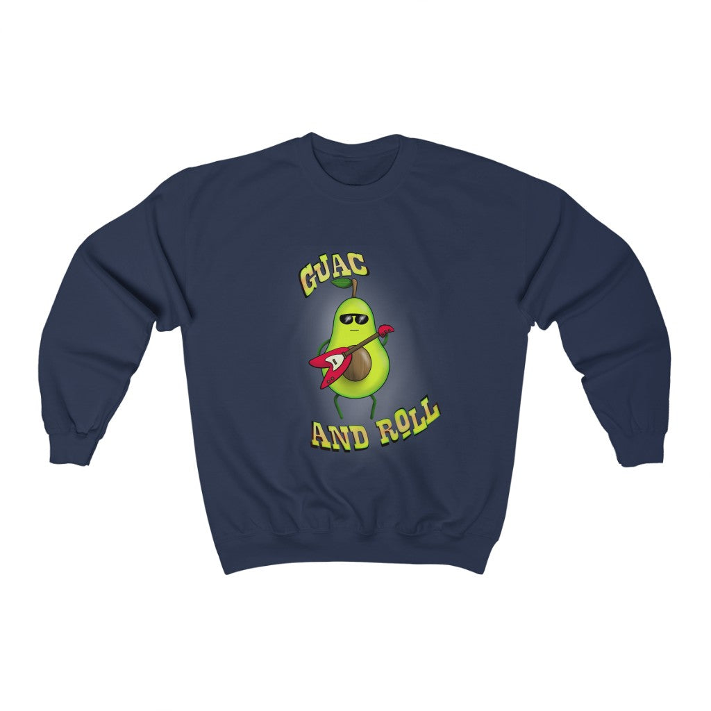 Guac and Roll! Unisex Heavy Blend Crewneck Sweatshirt