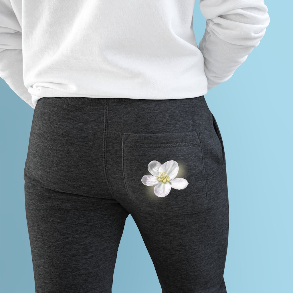 Apple Blossom Premium Fleece Joggers