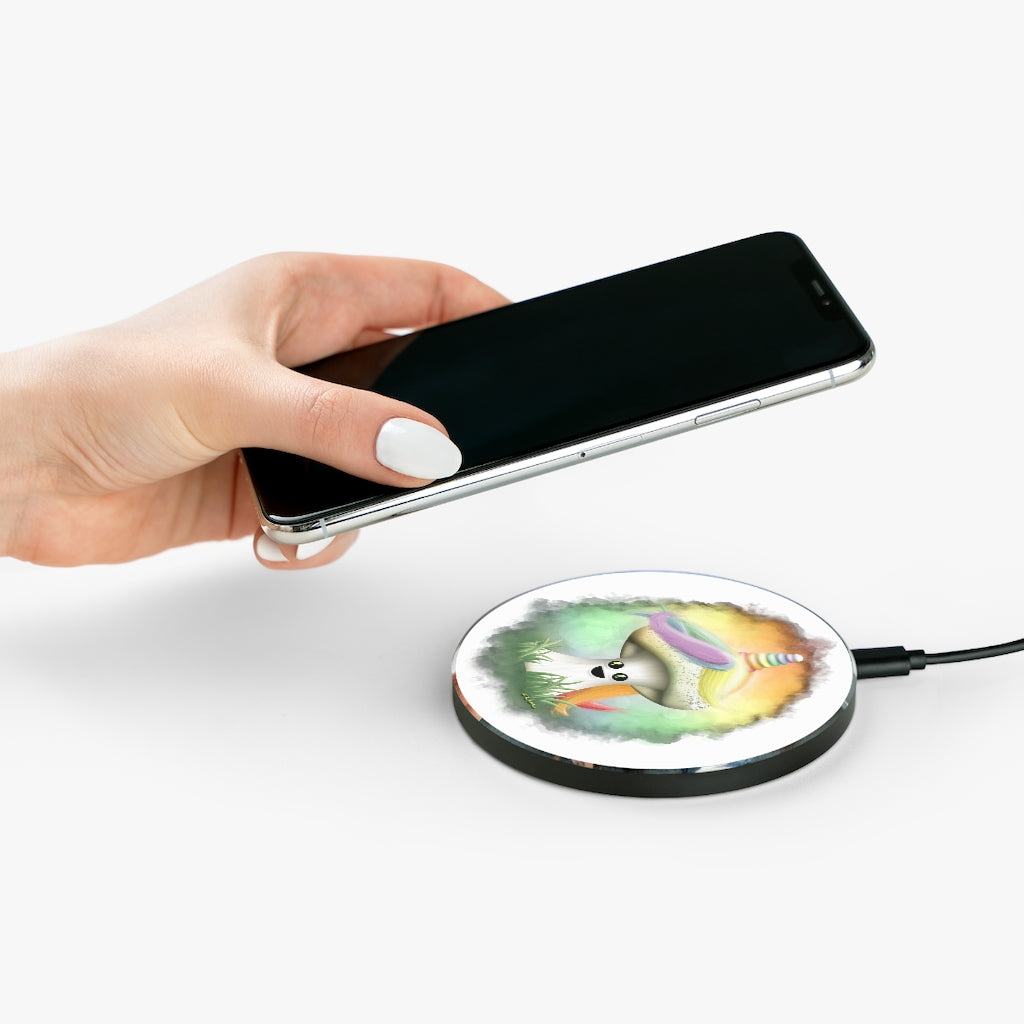 Magical Unicorn Mushroom Wireless Charger