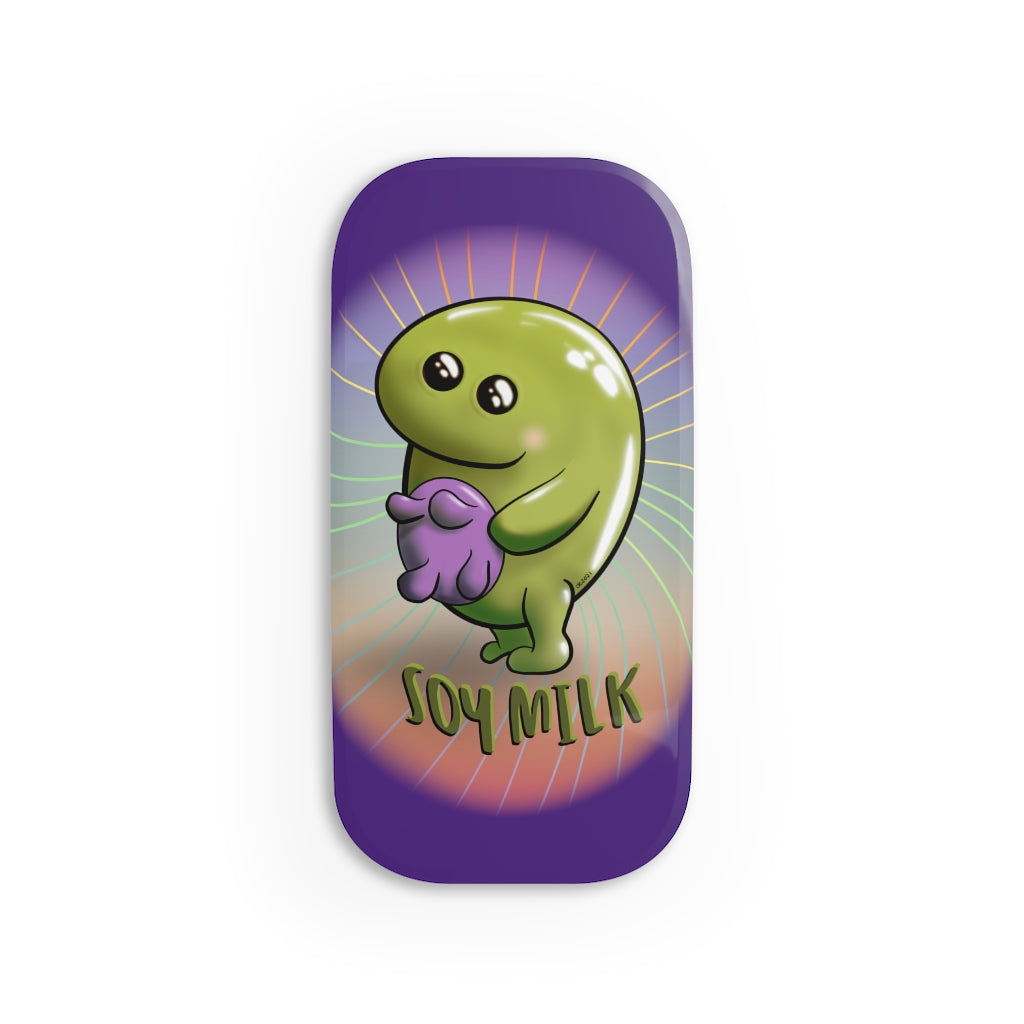 Soy Milk Phone Click-On Grip