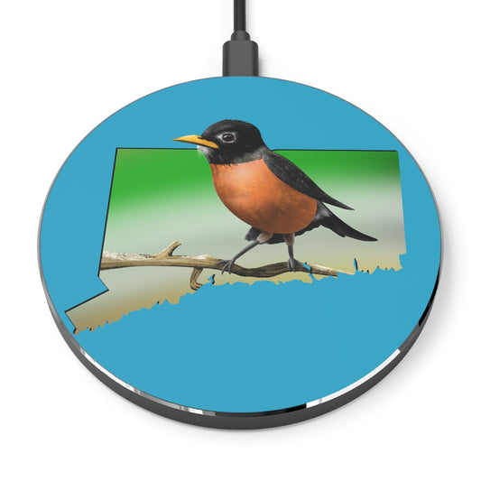 American Robin - Connecticut - Wireless Charger