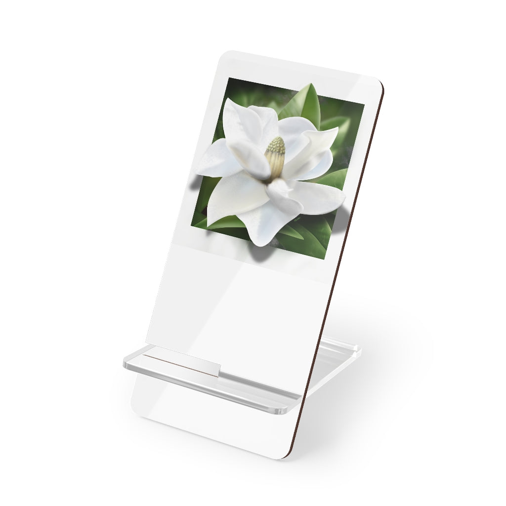 Magnolia Flower Mobile Display Stand for Smartphones