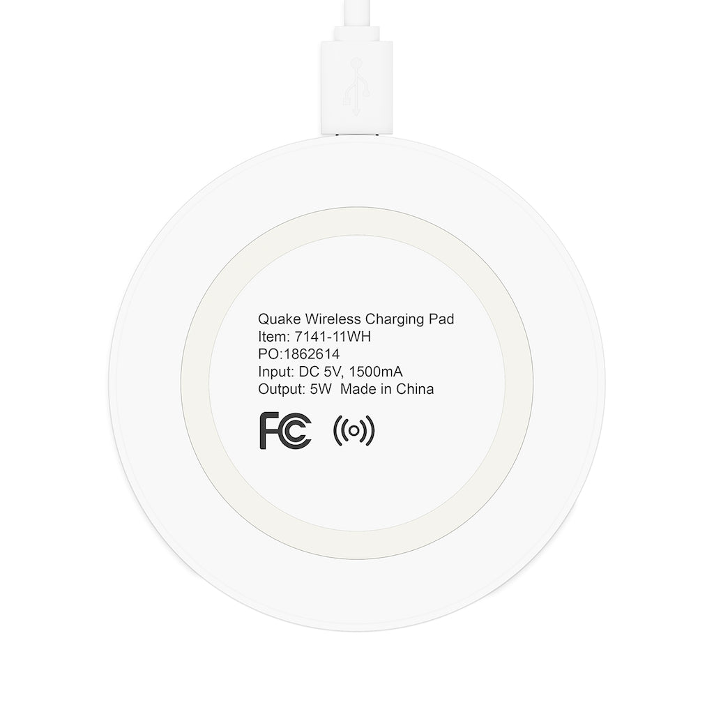 Alpine Forget me not in Alaska Quake Wireless Charging Pad