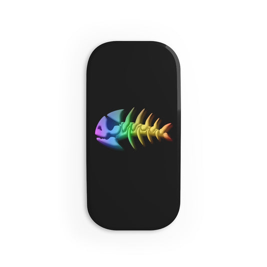 Pirate Fish Pride Phone Click-On Grip