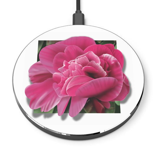 Pink Peony Wireless Charger
