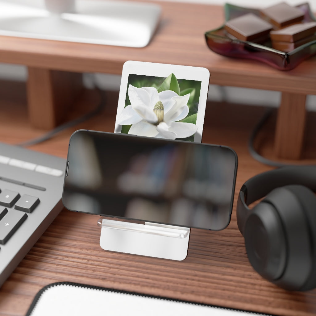 Magnolia Flower Mobile Display Stand for Smartphones